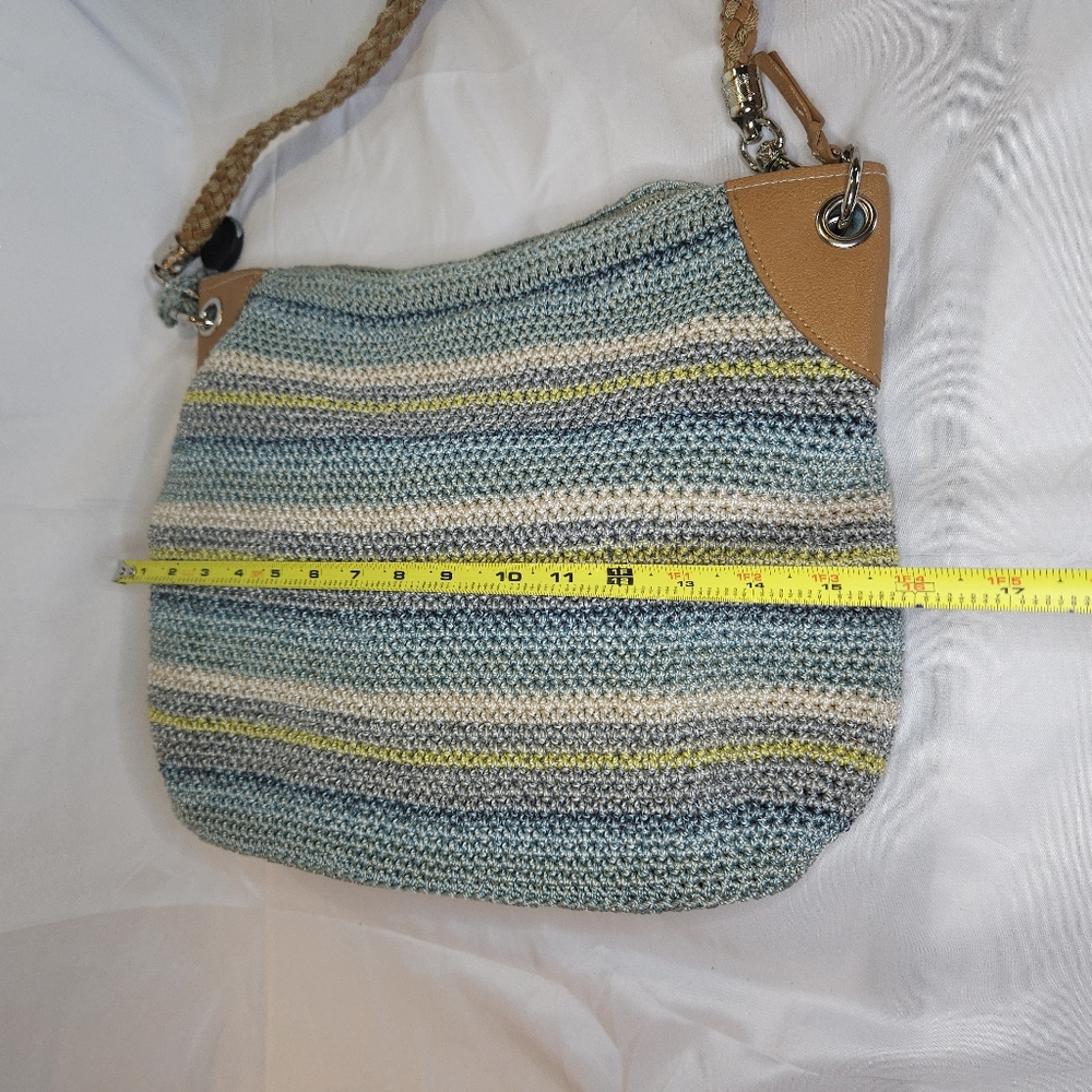 THE SAK Aqua Crean Knit Tote/Shoulder Bag - Picture 9 of 11